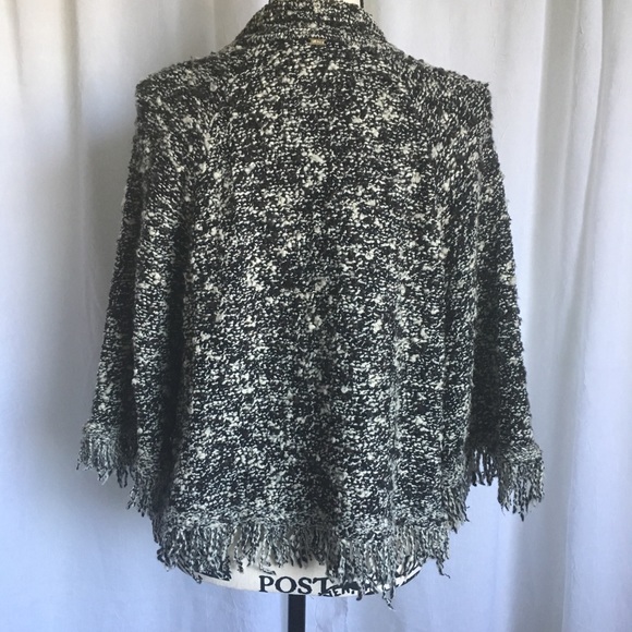 St. John Sport by Marie Gray Poncho Sweater - Picture 5 of 7